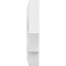 Ekena Millwork Robertson Architectural Grade PVC Running Trim, 4"H x 5/8"P x 48"L RUNP04X0625X48RBT - alternate 5